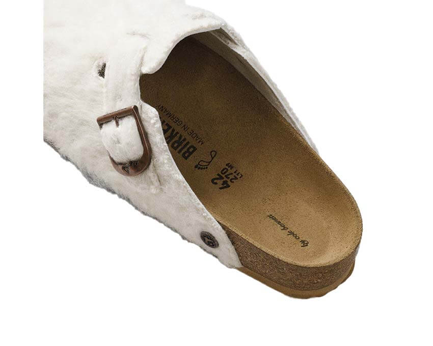 Birkenstock 1774 x Cole Bennett Boston Wool Moon Buckle Tex "Off White"