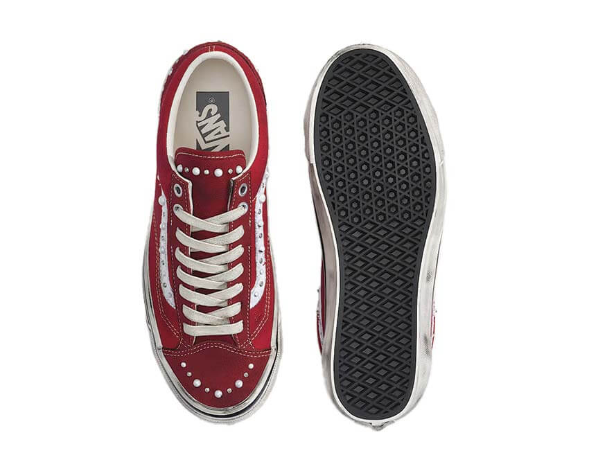 Vans Lx Old Skool 36 "Pearlized Racing Red"