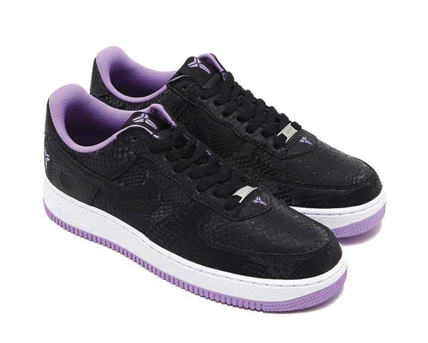 Nike x Kobe Air Force 1 Low "Black Purple Stardust"