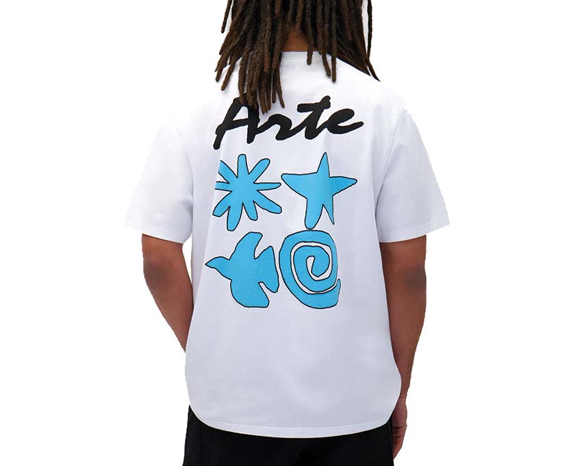 Arte Elements Print T-shirt "White"
