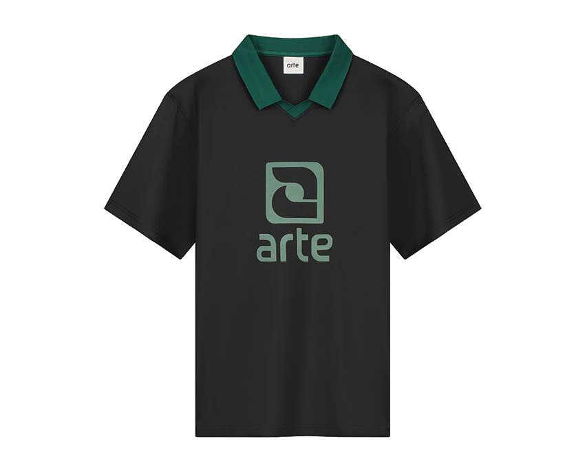 Arte Logo Collar T-shirt "Black"
