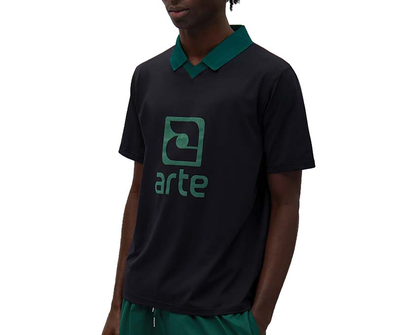 Arte Logo Collar T-shirt "Black"