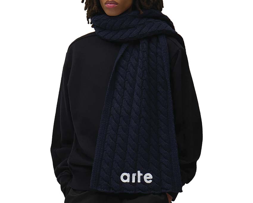 Arte Textured Logo Scarf