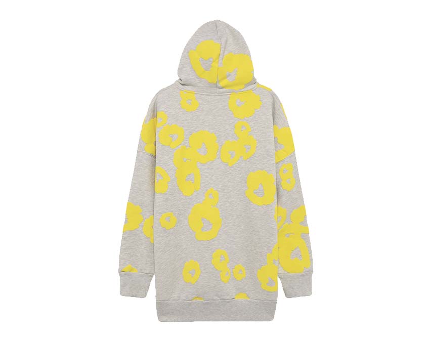 Autry Flowers Hoodie "Grey Yellow"