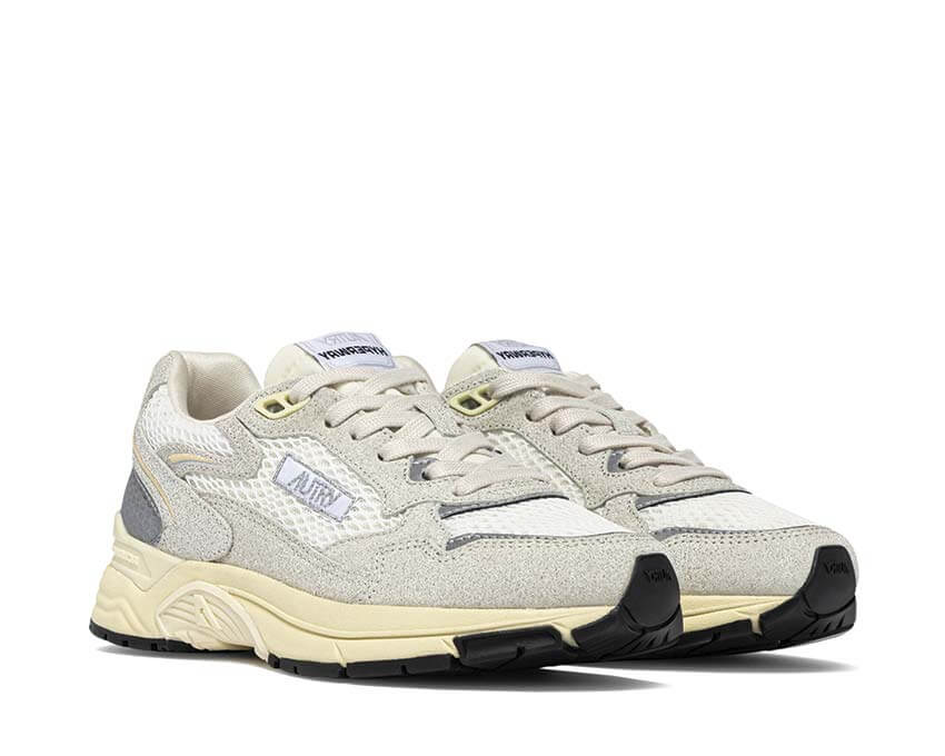 Autry Hyperway Low "White Silver"