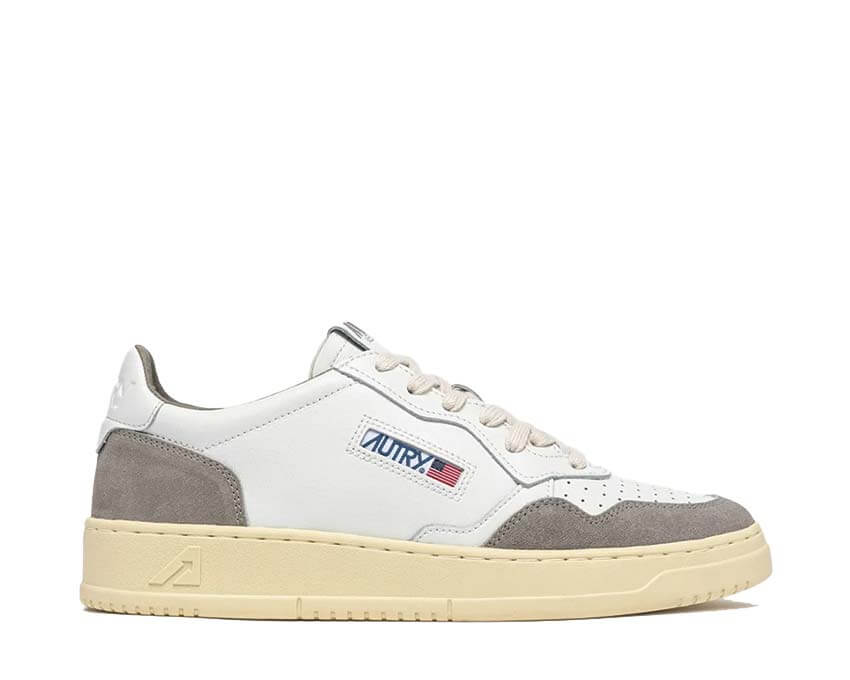 Autry Medalist Low W "White Grey"