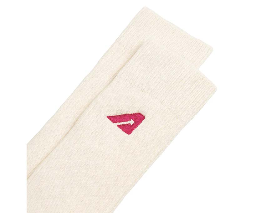 Autry Socks Knitted Cotton "Light Cream"