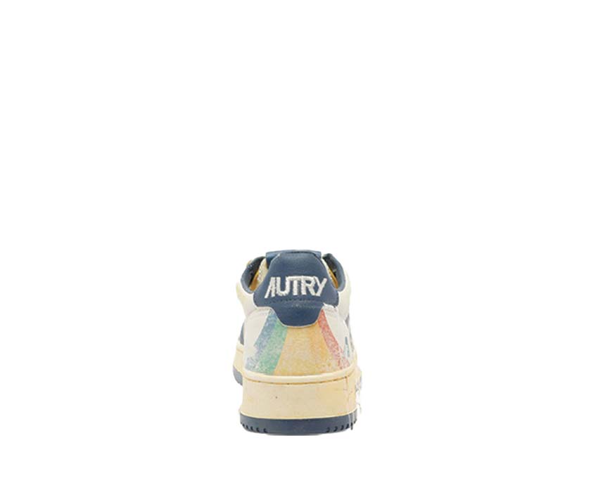 Autry Super Vintage Low "White Navy"