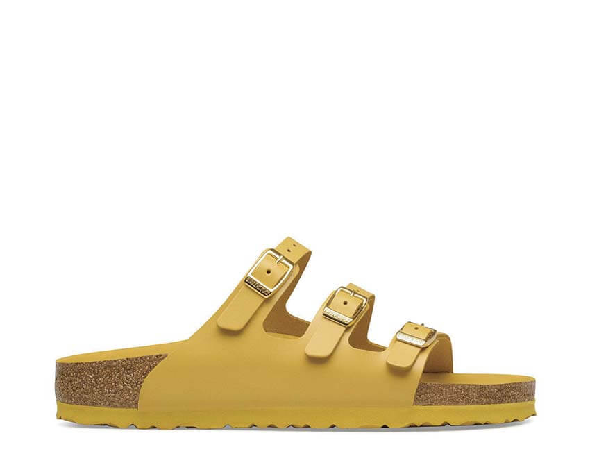 Birkenstock Florida Fresh Leather "New Dressy Ochre"