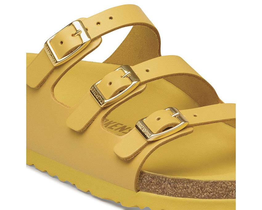 Birkenstock Florida Fresh Leather "New Dressy Ochre"