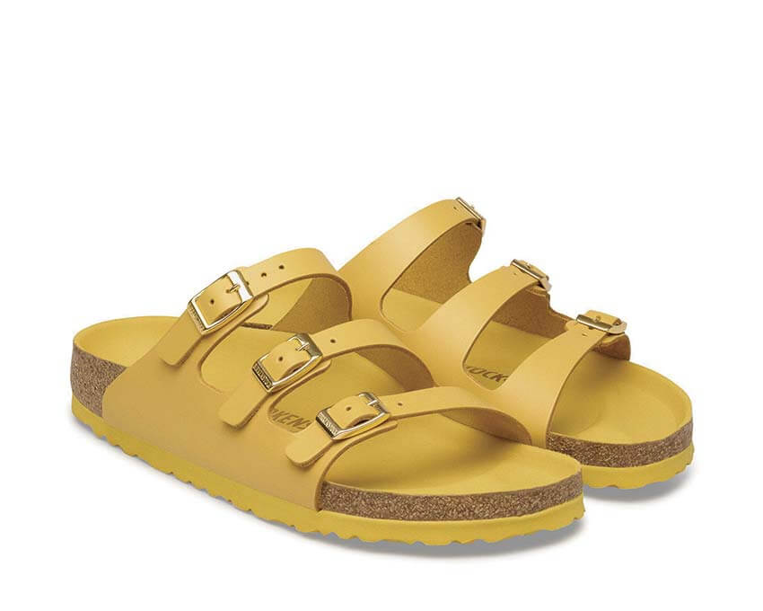 Birkenstock Florida Fresh Leather "New Dressy Ochre"