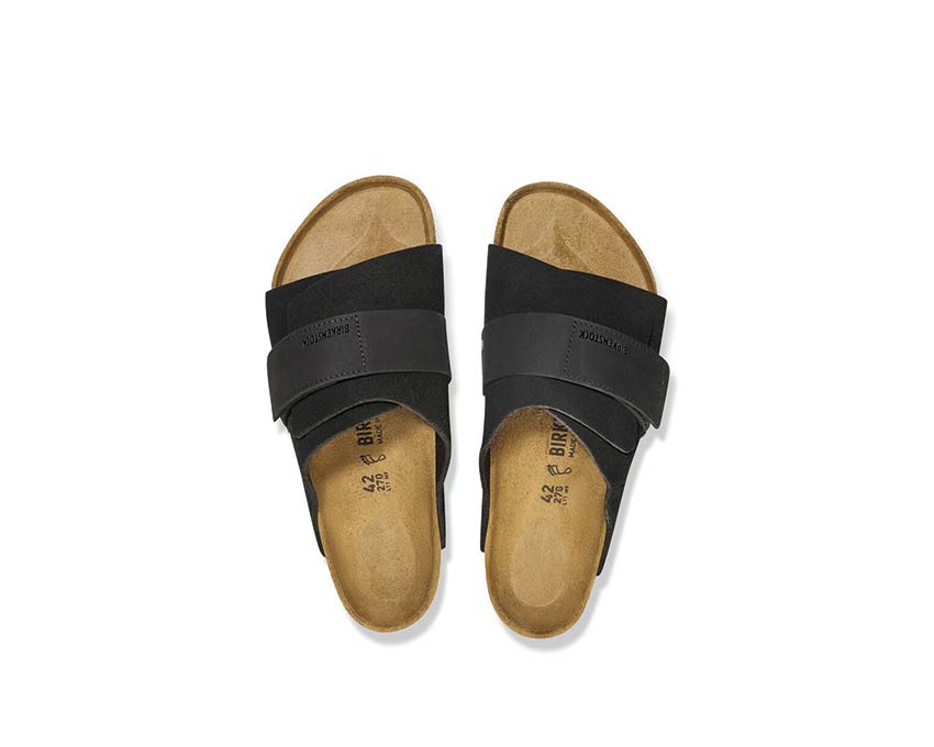 Birkenstock Kyoto Nubuck "Black"