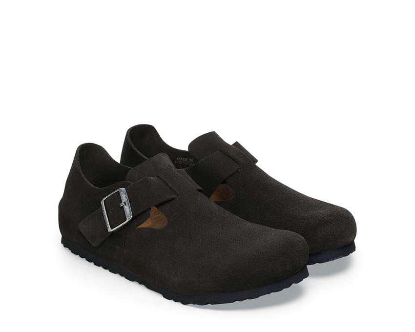 Birkenstock London Suede "Black"