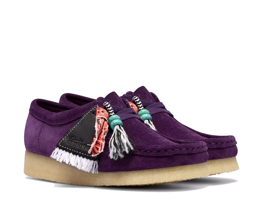 Clarks Wallabee "Damson Suede"