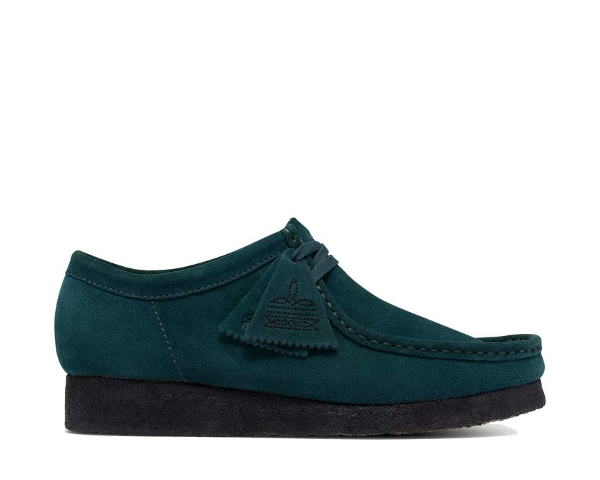 Clarks Wallabee "Dark Teal Suede"