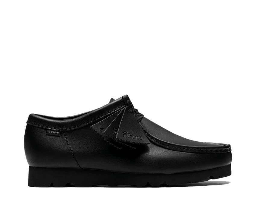 Clarks Wallabee GTX "Black Leather"