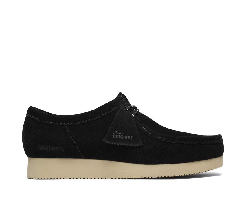 Clarks Wallabee Lite "Black Suede"