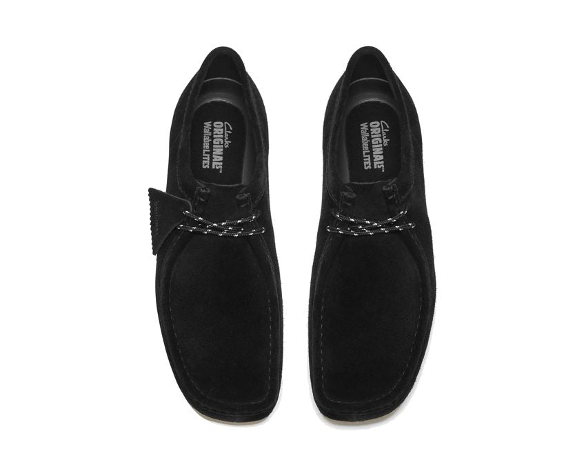Clarks Wallabee Lite "Black Suede"