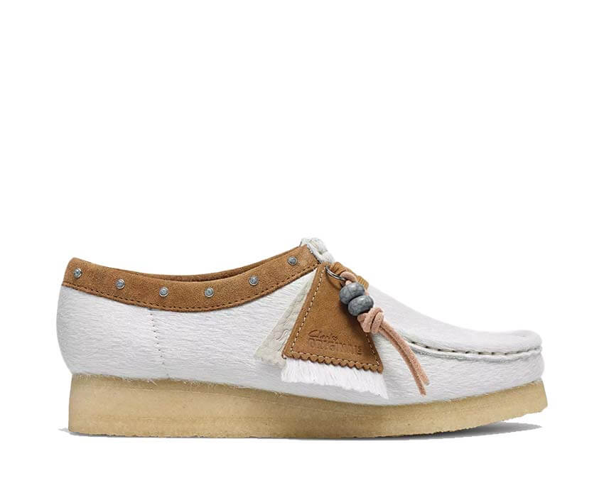 Clarks Wallabee "Off White Interest"