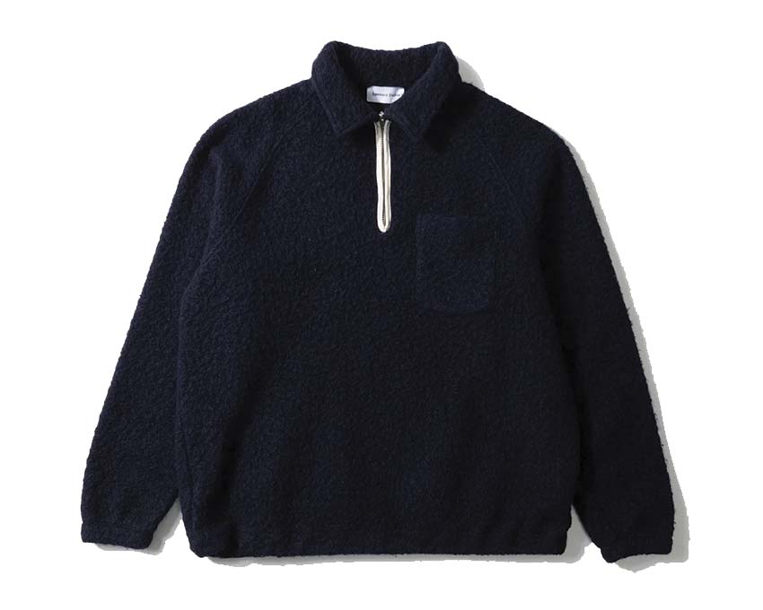 Edmmond Studios Unconventional Zip Polo
