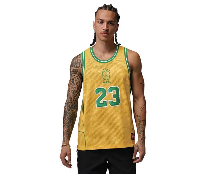 Jordan Essentials Mesh Jersey "Varsity Maize"