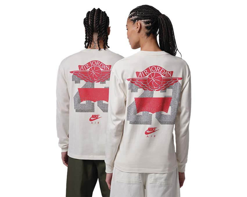 Jordan x Levi's® Long Sleeve T-Shirt "Pale Ivory"