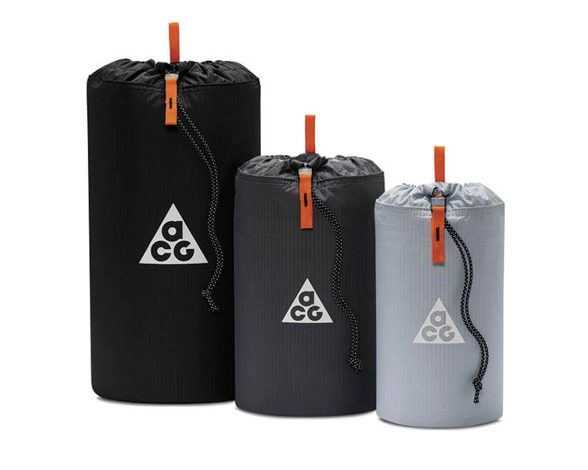 Nike ACG Stuff Sack 3-Pack "Black"