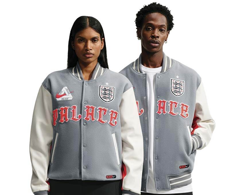 Nike England x Palace Varsity Jacket