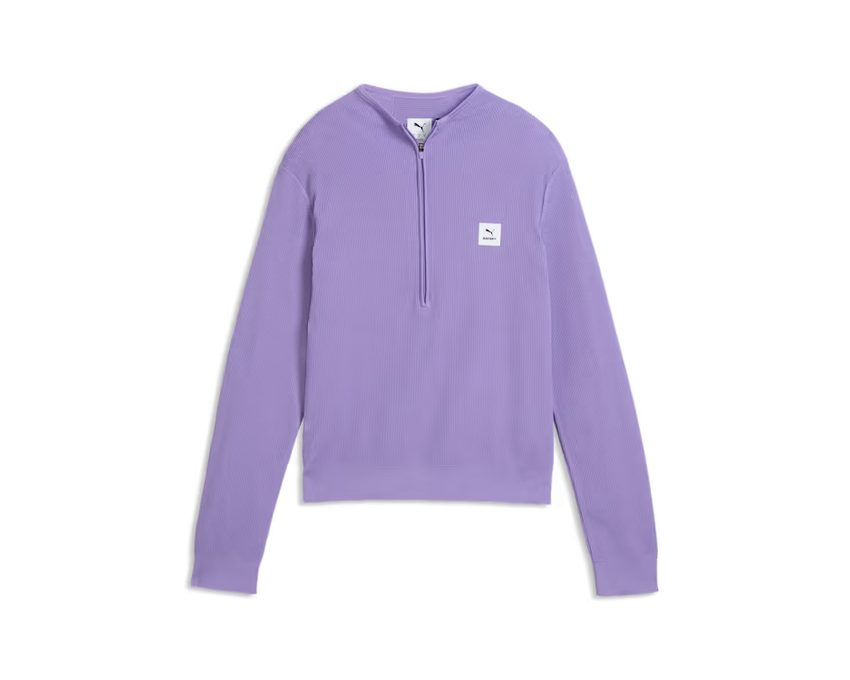 Puma X Saysky Ls 1/2 Zip Tee W "Lavender Alert"
