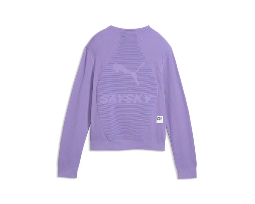 Puma X Saysky Ls 1/2 Zip Tee W "Lavender Alert"