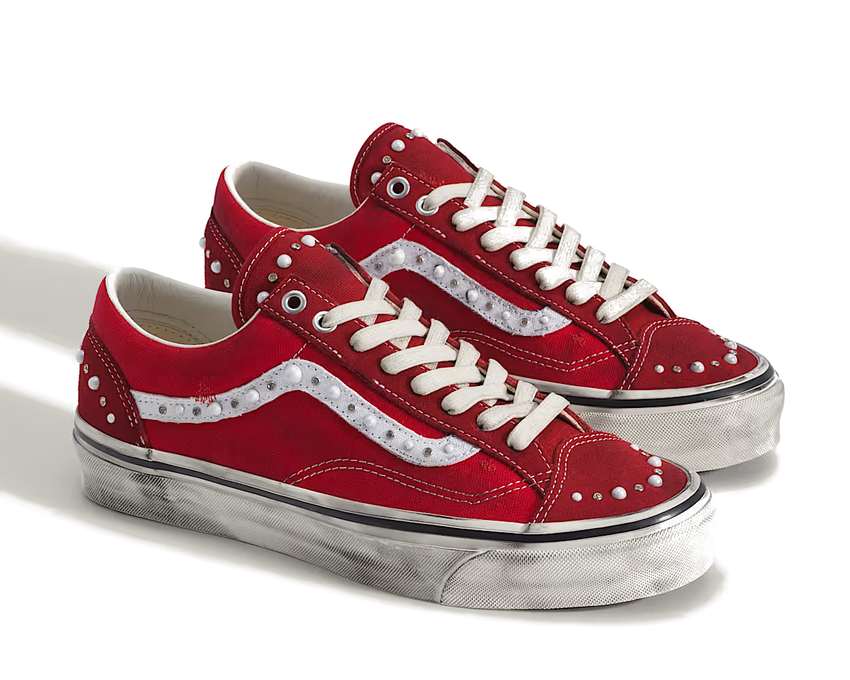 Vans Lx Old Skool 36 "Pearlized Racing Red"
