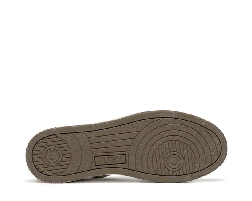 Autry Super Vintage Low "White Brown"