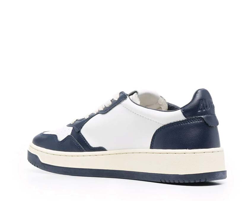 Autry Medalist Low "White Blue"