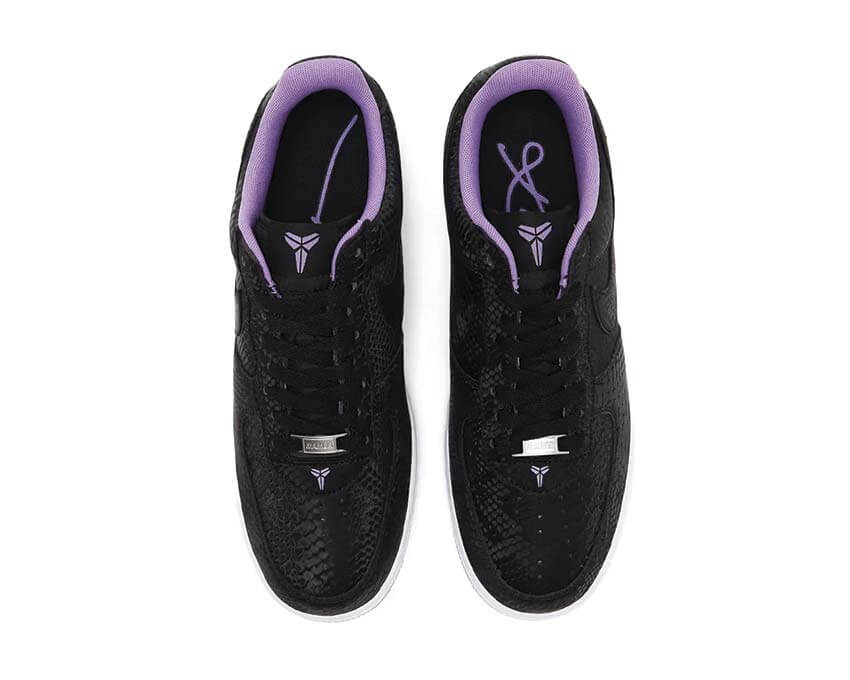 Nike x Kobe Air Force 1 Low "Black Purple Stardust"