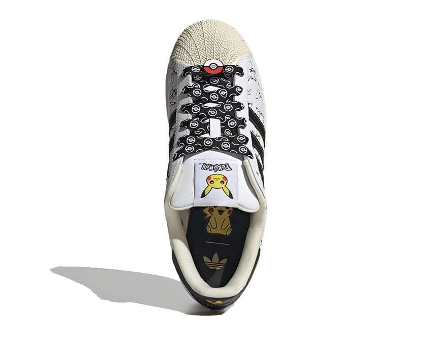 Adidas x Pokemon Superstar II "Pikachu BW"