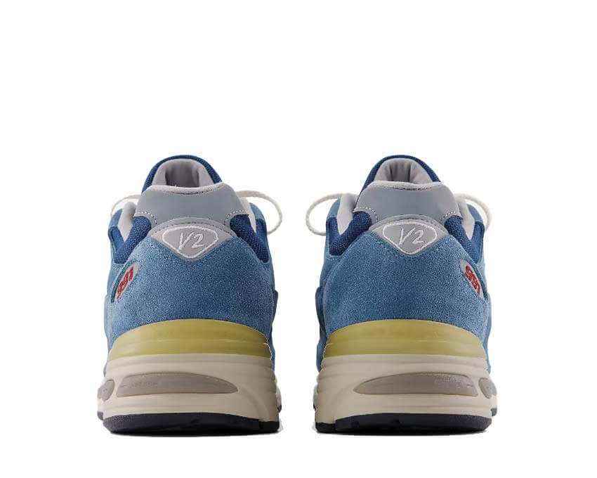 New Balance 991v2 Made in UK Vintage Sports "Bluesteel"