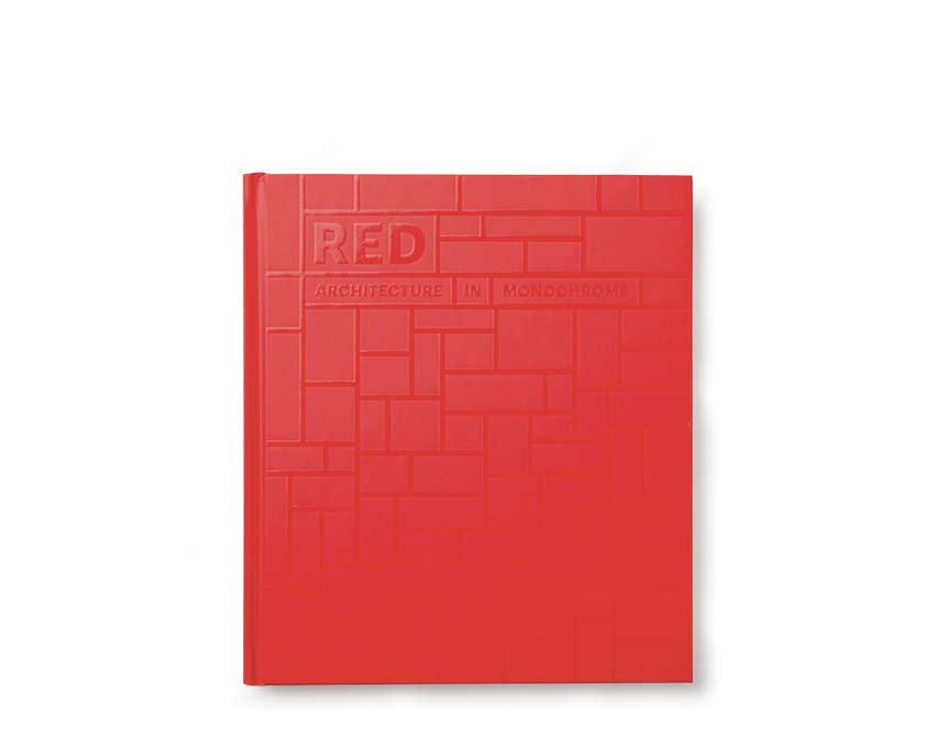 Red Architecture In Monochrome