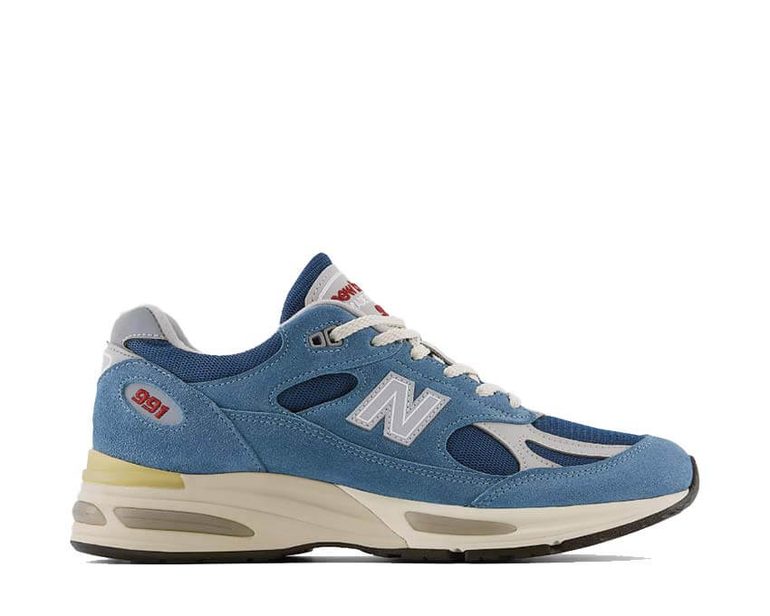 New Balance 991v2 Made in UK Vintage Sports "Bluesteel"