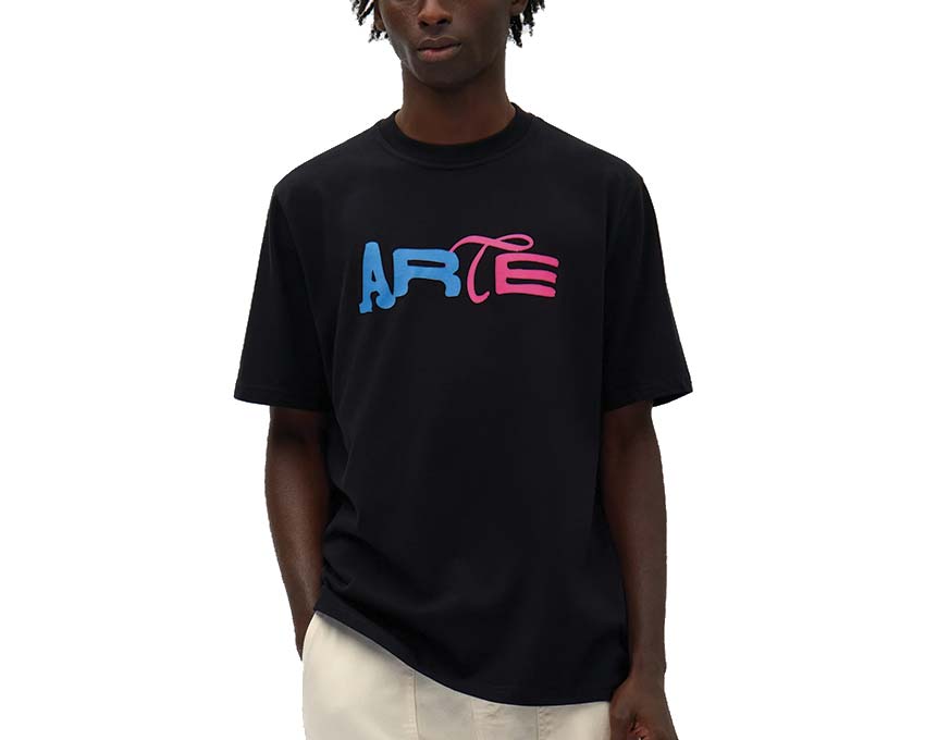 Arte Duo Print Logo T-shirt "Black"