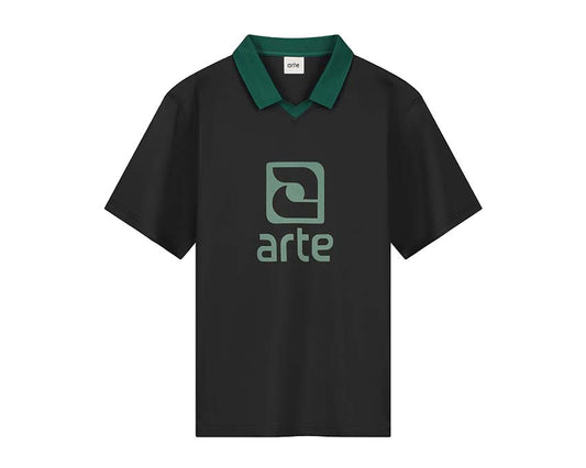 Arte Logo Collar T-shirt "Black"