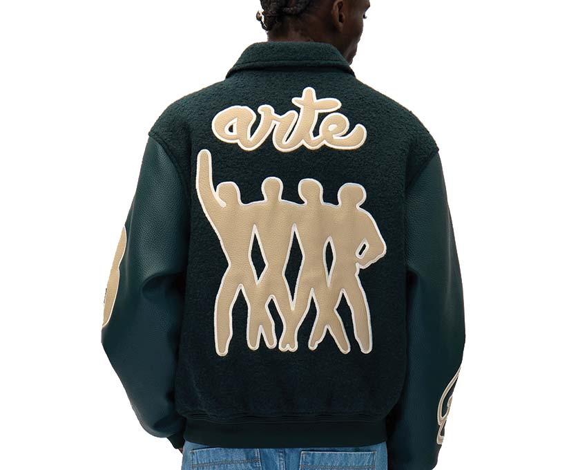 Arte Varsity Jacket "Green"