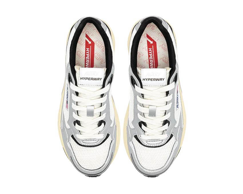 Autry Hyperway Low "Mirror Silver Black"