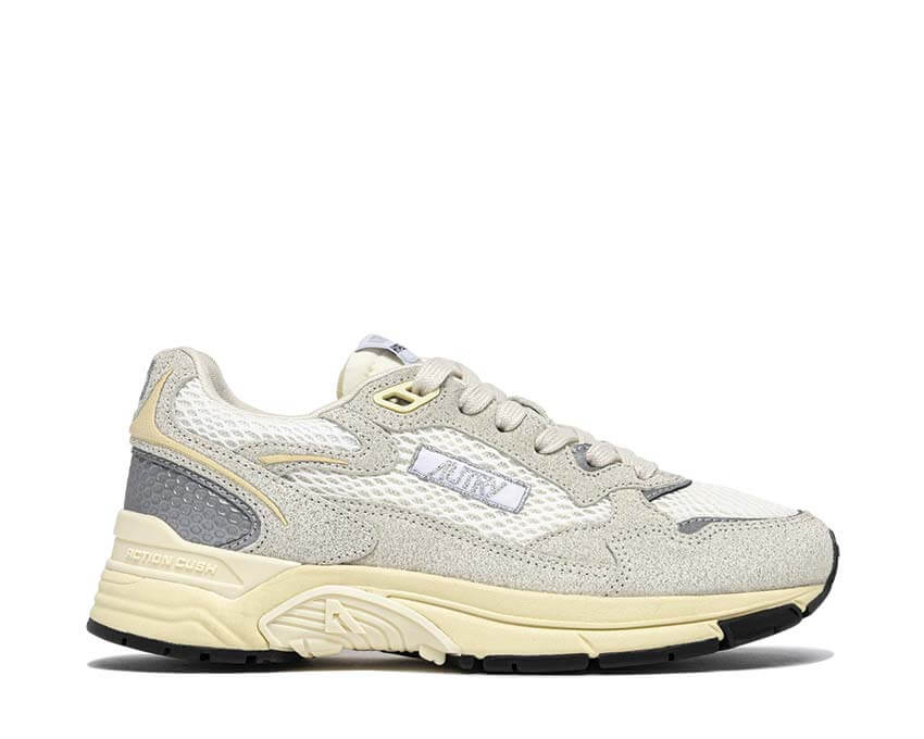 Autry Hyperway Low "White Silver"