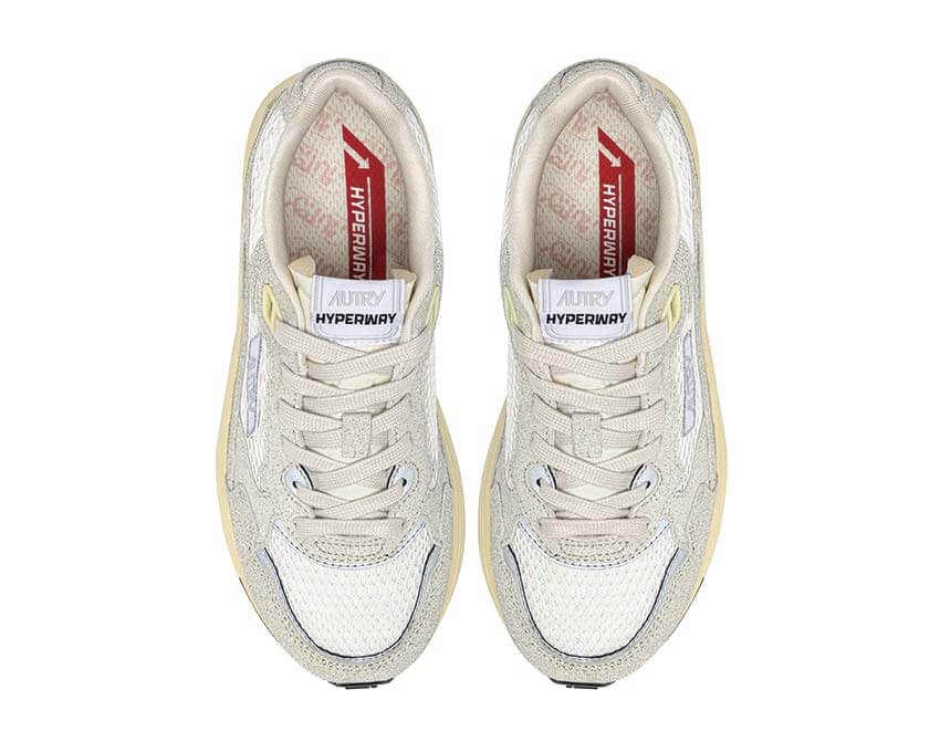 Autry Hyperway Low "White Silver"