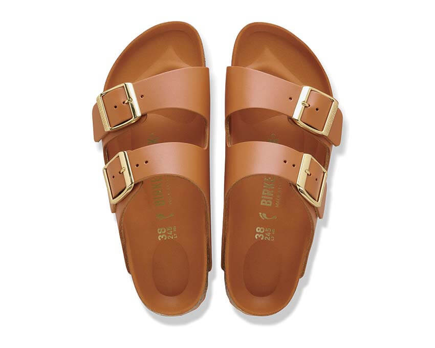 Birkenstock Arizona Leather "New Dressy Kurkuma"