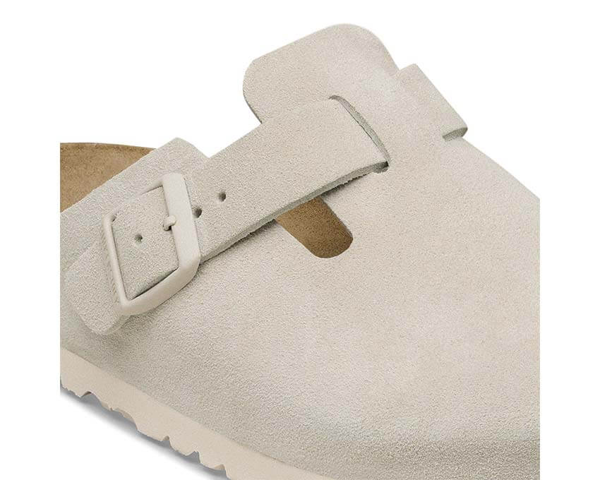 Birkenstock Boston Suede Leather "Oyster"