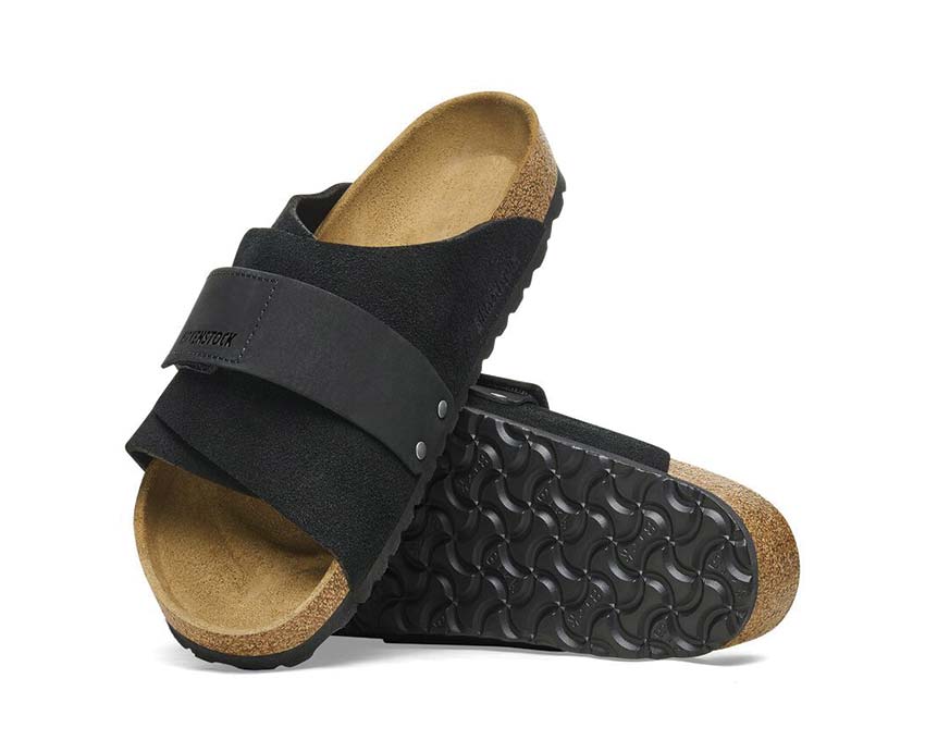 Birkenstock Kyoto Nubuck "Black"