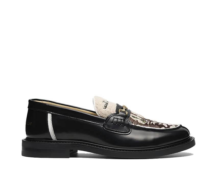 Filling Pieces Loafer Chess Black