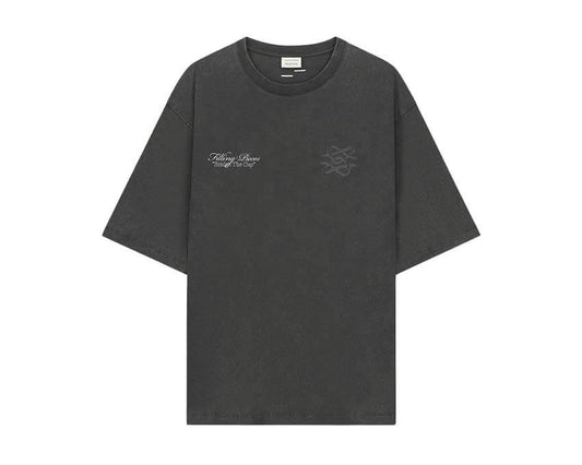 Filling Pieces T-Shirt Boxy Bridge the Gap "Vintage Black"