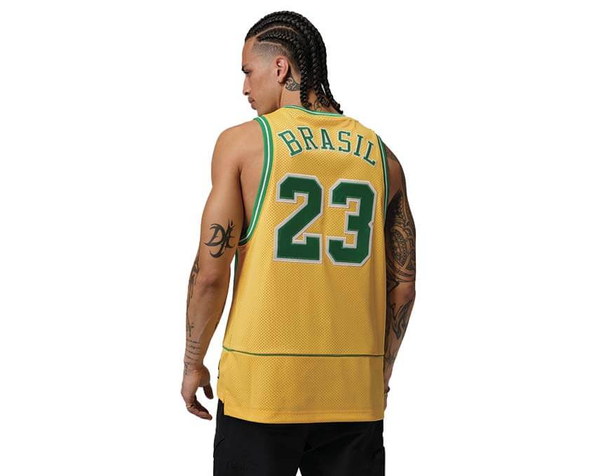 Jordan Essentials Mesh Jersey "Varsity Maize"